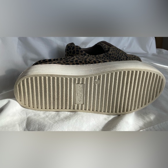 J/Slide leopard sneakers size 7.5 - Picture 2 of 6